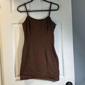 Divided - Women’s- Brown Fitted -  Mini Dress- Small